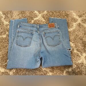 Levi 501 ankle jeans